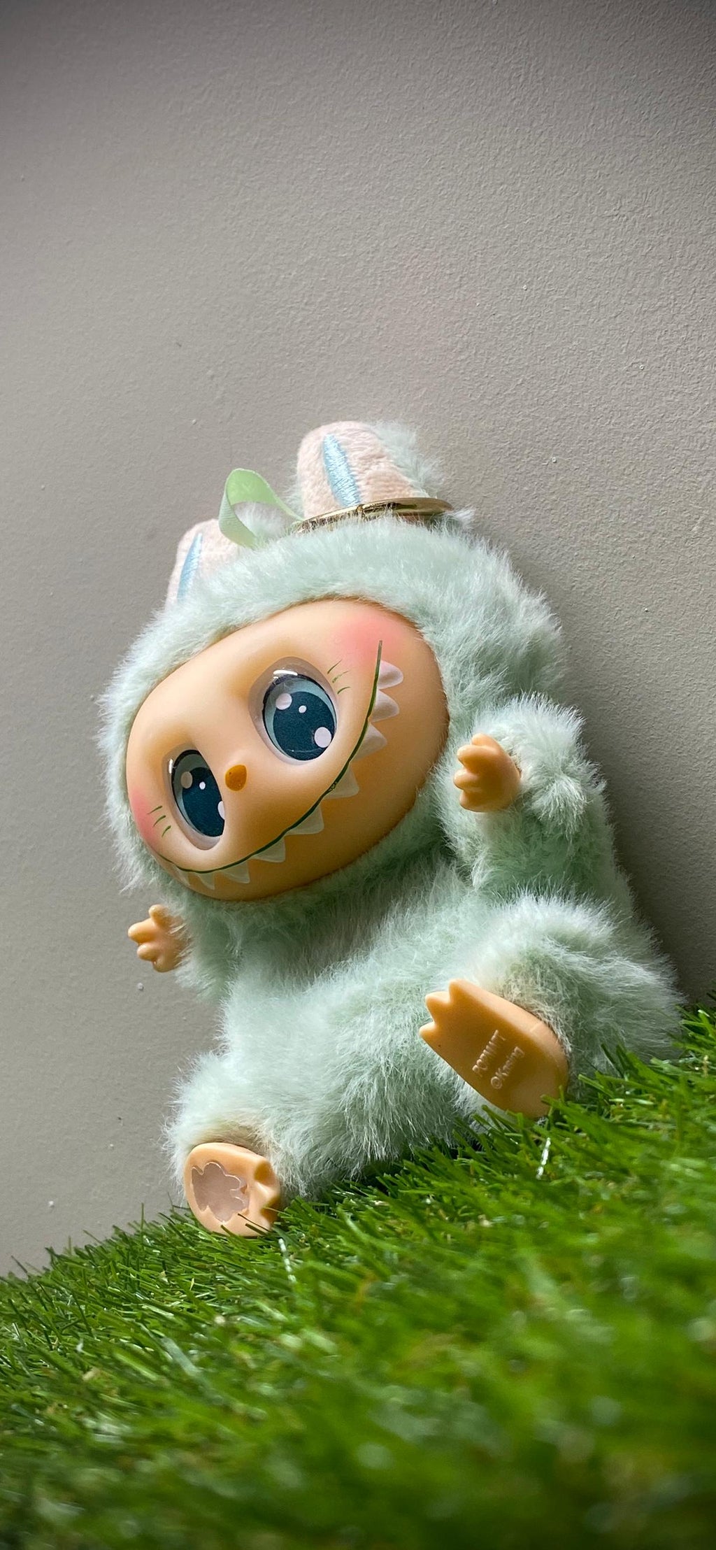 llavero labubu (verde)