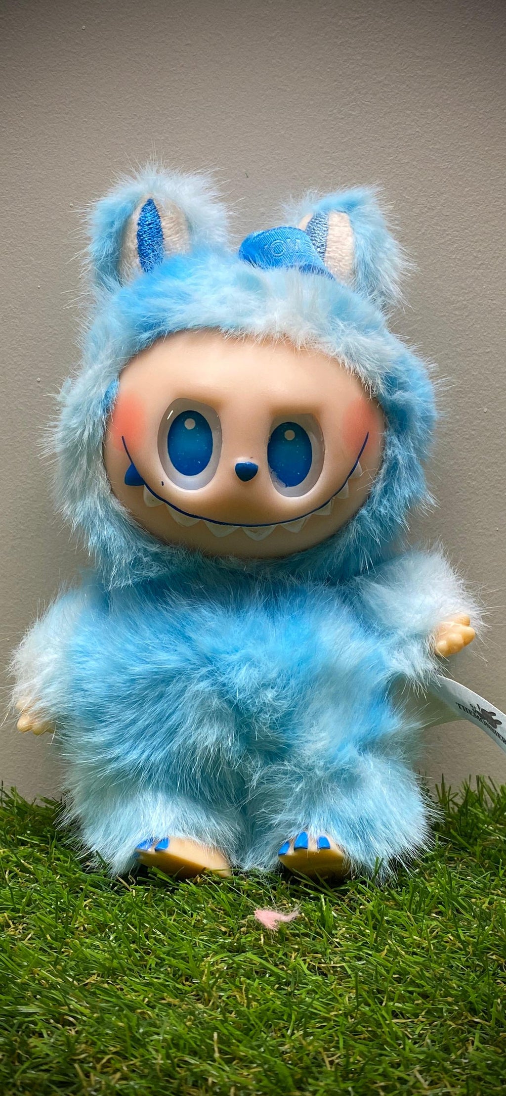 llavero labubu (azul)