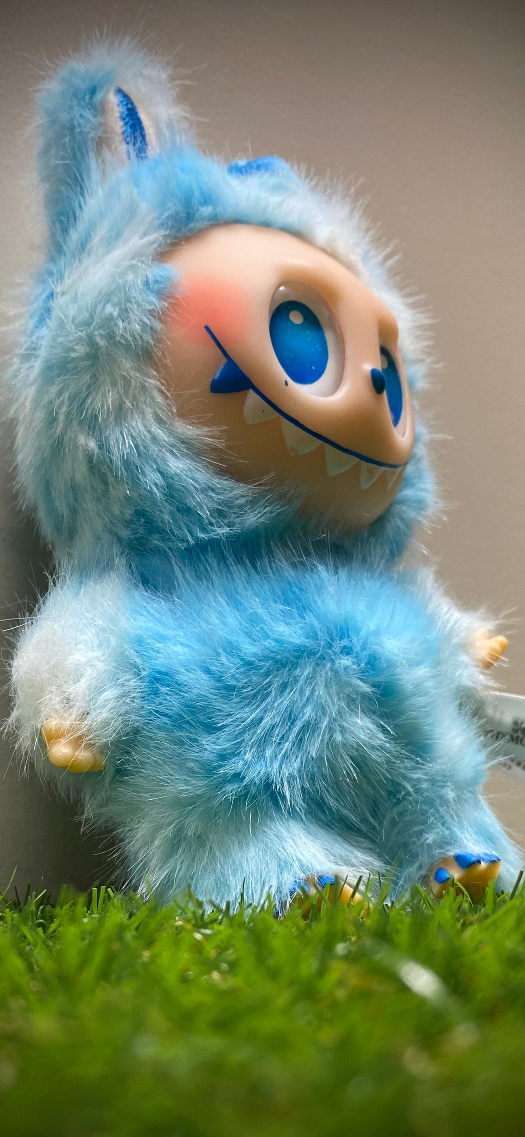 llavero labubu (azul)