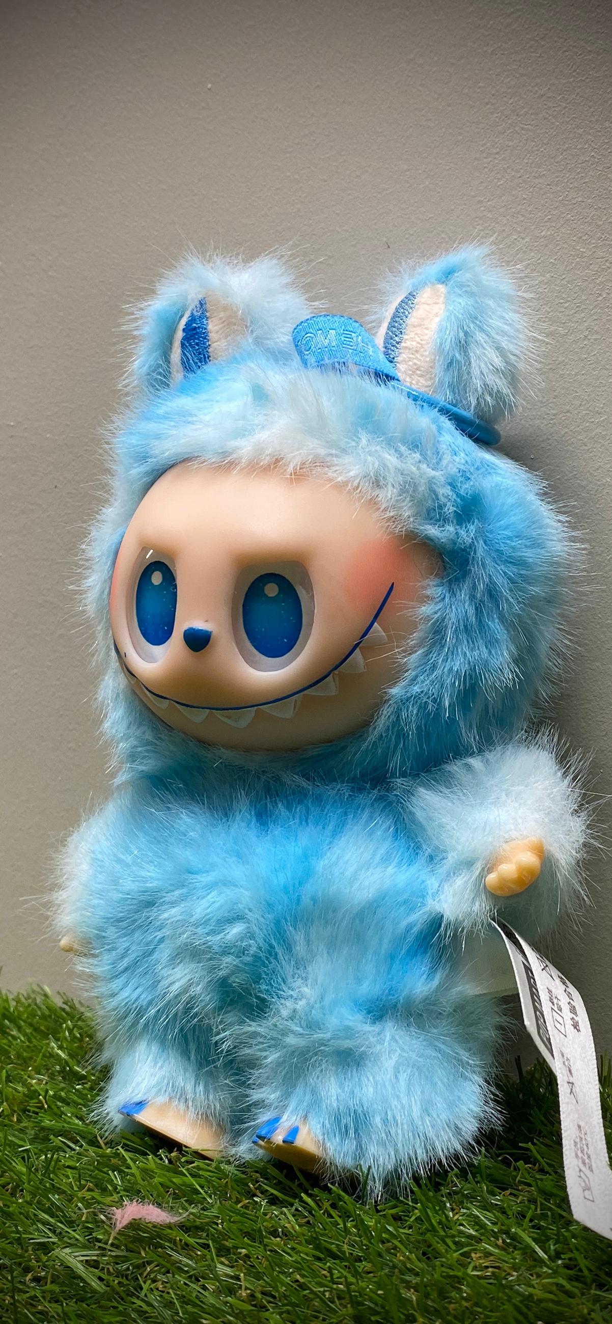 llavero labubu (azul)