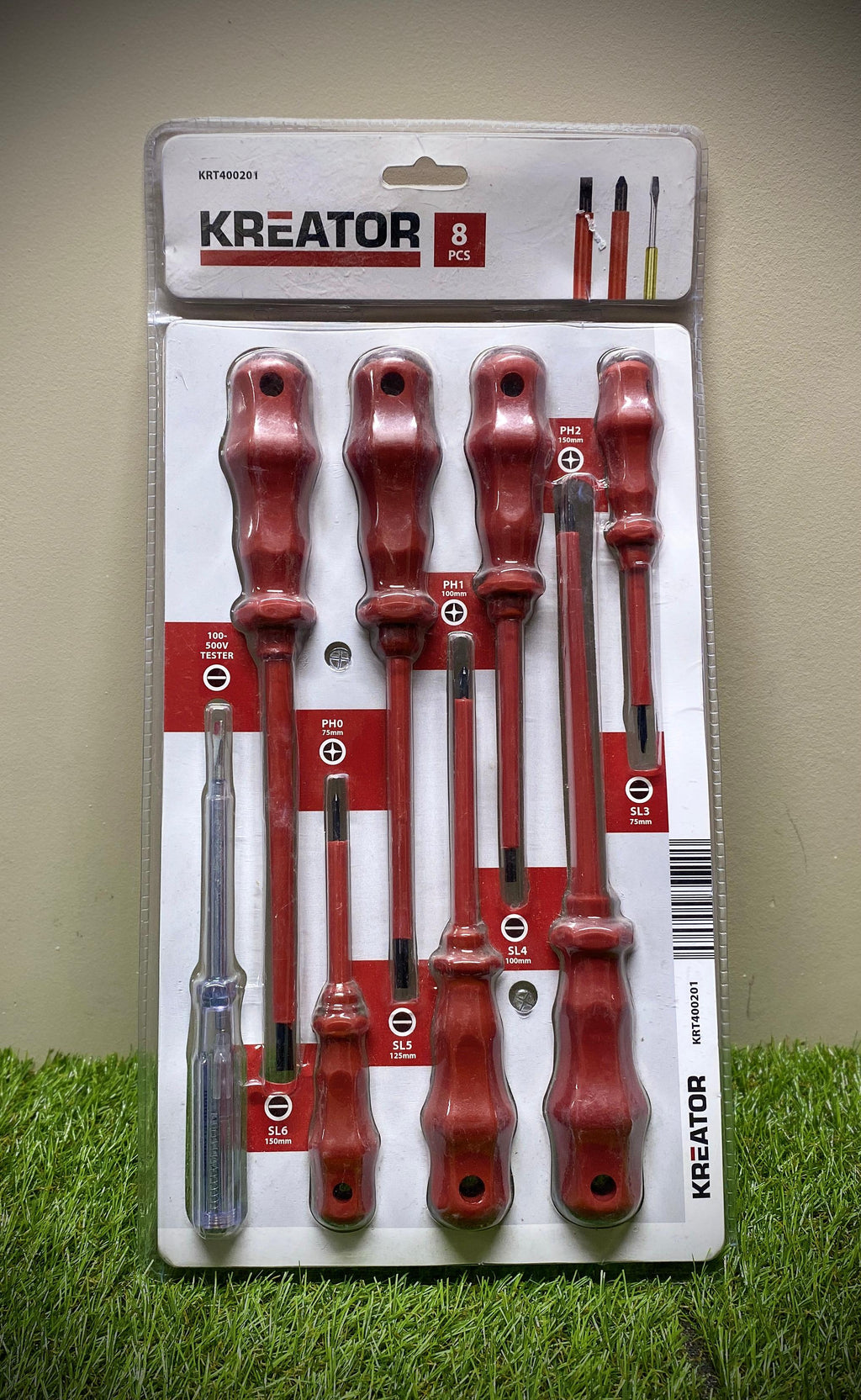 juego de destornilladores (8 piezas)