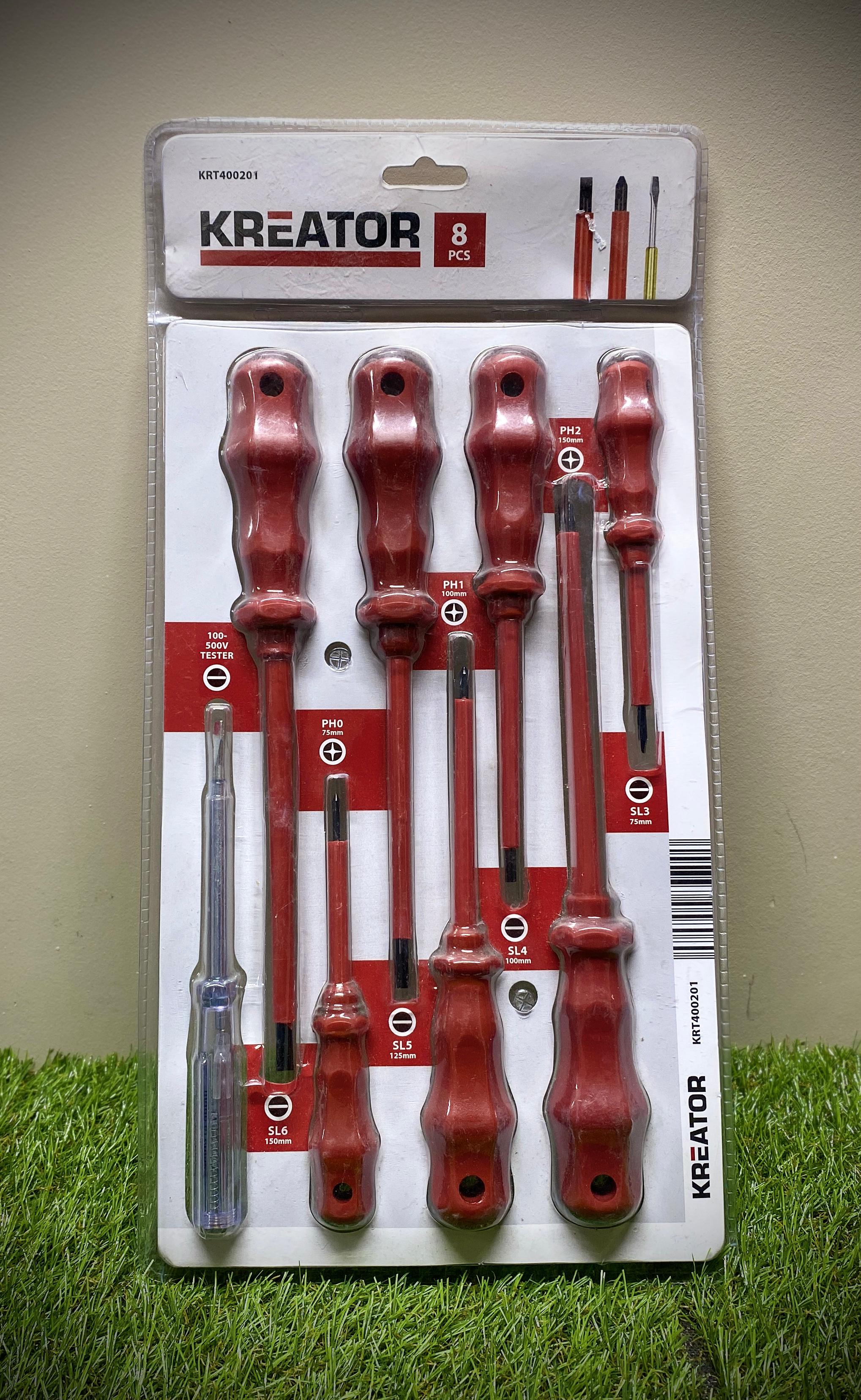 juego de destornilladores (8 piezas)