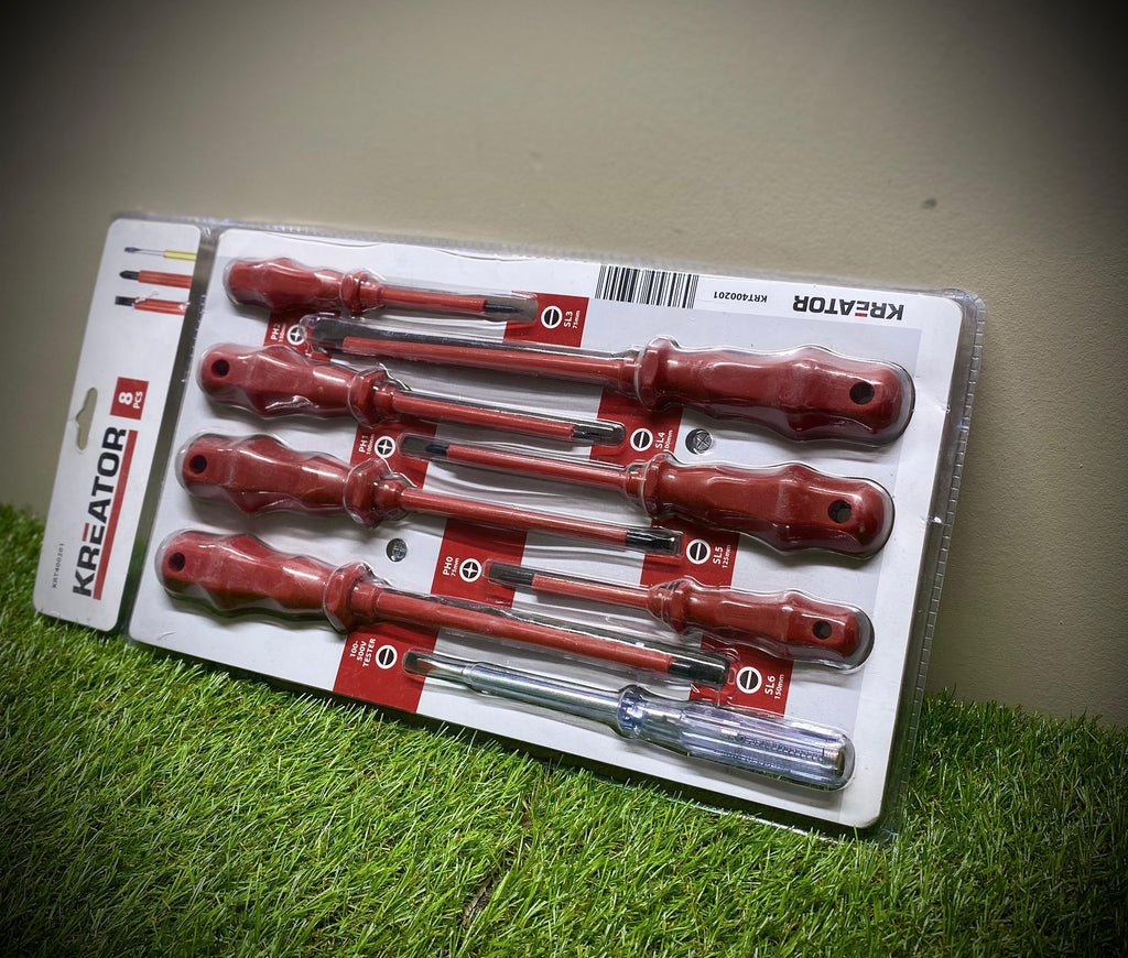 juego de destornilladores (8 piezas)